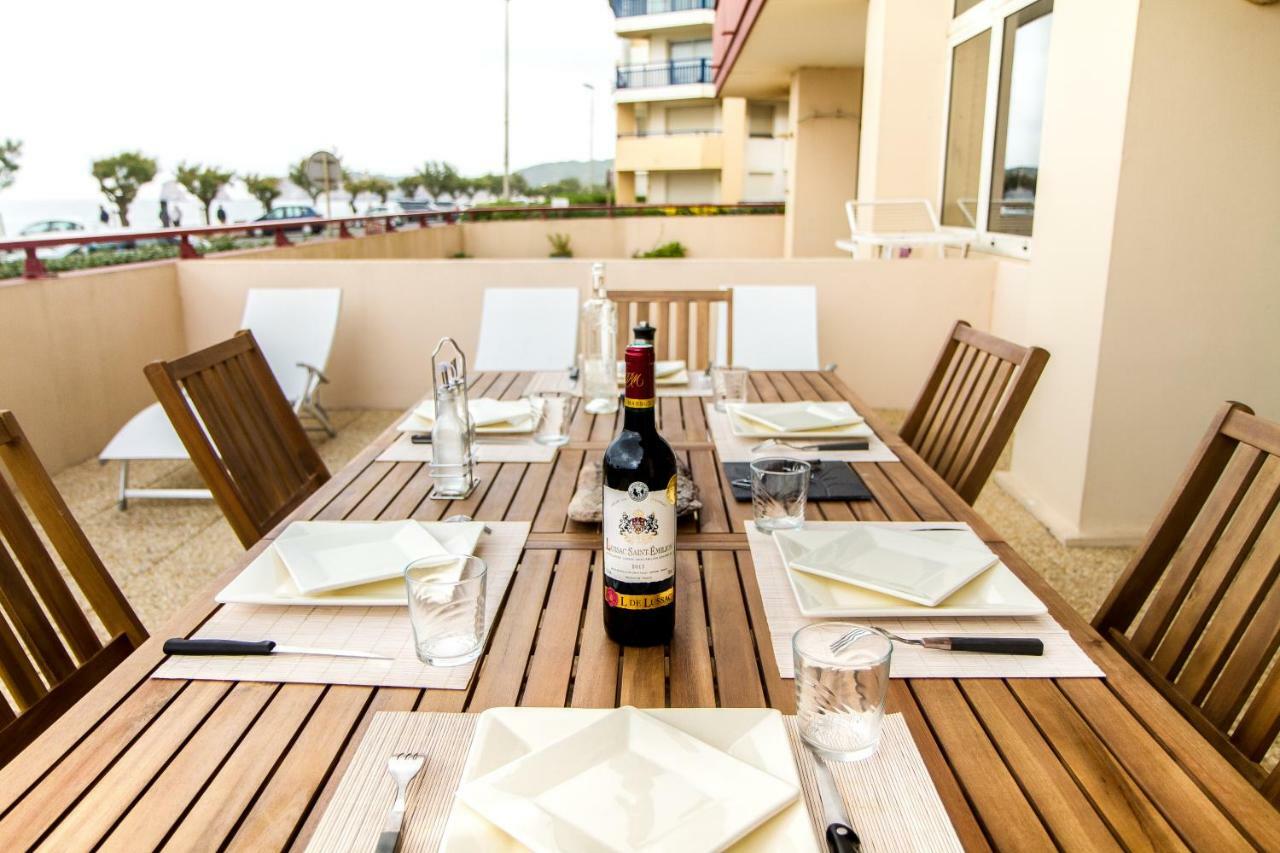 Front De Mer Hendaye Bagian luar foto