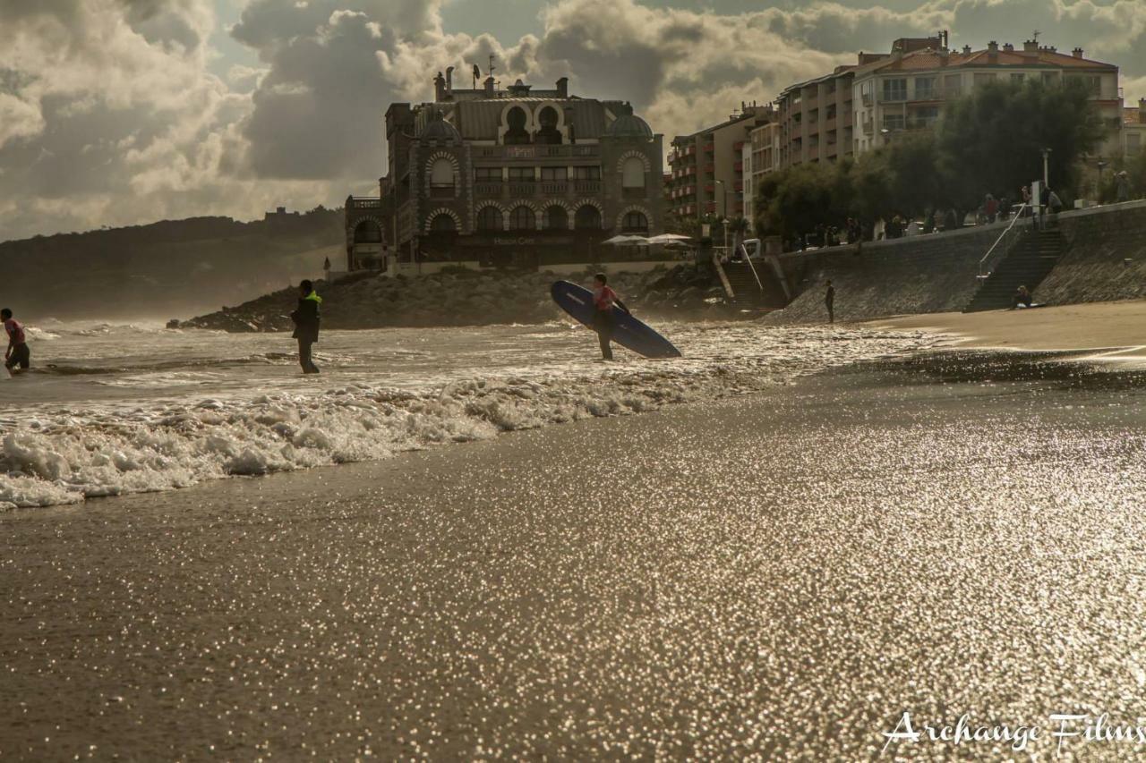 Front De Mer Hendaye Bagian luar foto