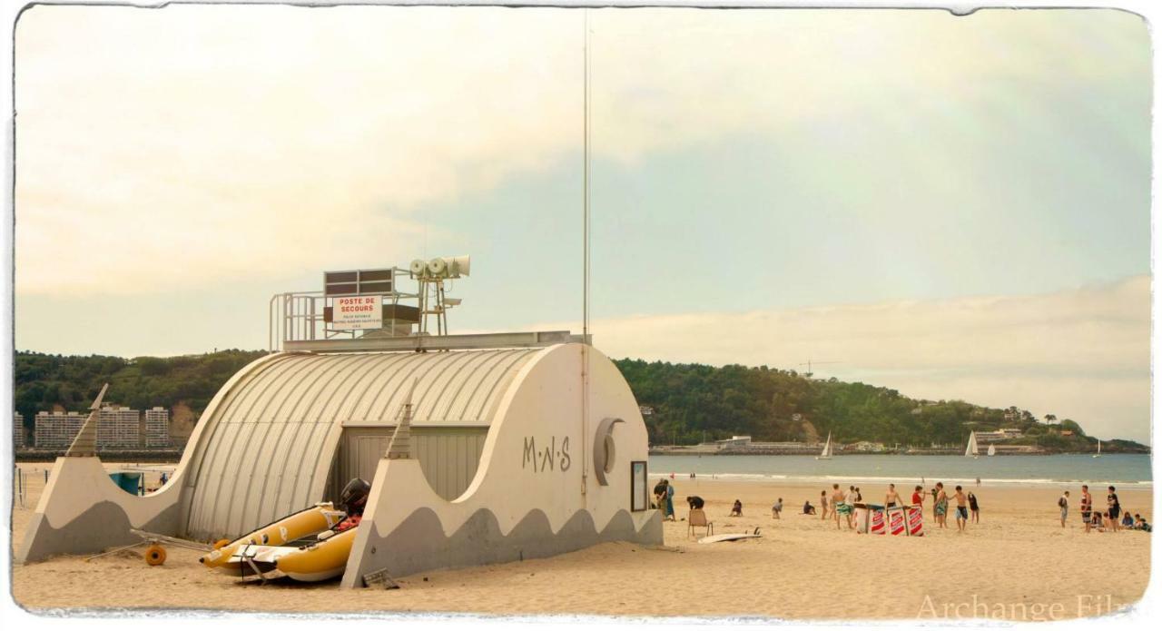 Front De Mer Hendaye Bagian luar foto